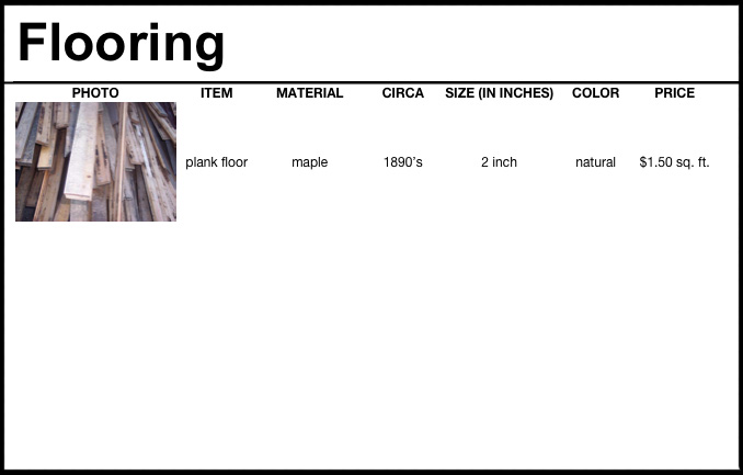 flooring